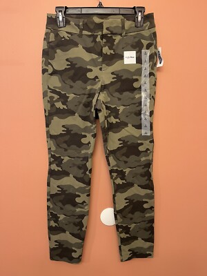 Hi Rise Pixie Never Ride Old Navy Womens Size 2 High Rise Pixie Ankle Pants Green Camouflage ...