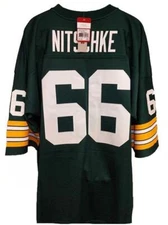 New 1966 Green Bay Packers #66 Ray Nitschke Sizes Mitchell Ness Legacy Jersey