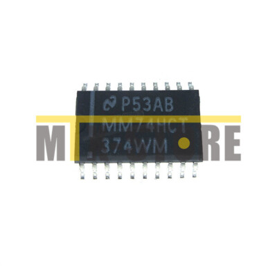10x FSC MM74HCT374WM ' IC 'Bus Driver' HCT Series' 1-Func' 8-Bit JEDEC MS-013 #A