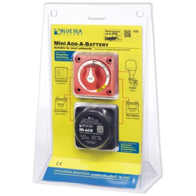 BLUE SEA - Zweitbatterie-Kit 12 V - MINI ADD A BATTERY