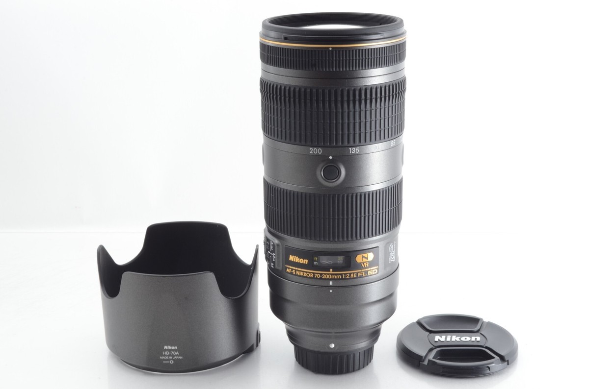 Near Mint** Nikon AF-S Nikkor 70-200mm F2.8E ED VR 100th