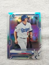 2021 Bowman Chrome Jake Vogel 1st Prospect Refractor /499 BCP-59