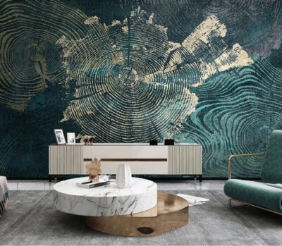 3D Retro Wood Grain ZHUA175 Wallpaper Wall Murals Removable Self-adhesive Ann