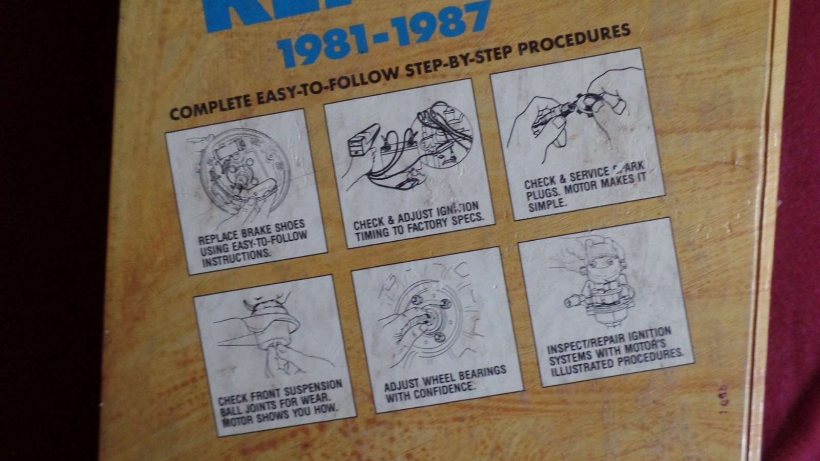 Motor Auto Repair Manual 50th Edition All American Made Cars From 1981