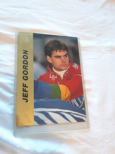Vtg. Lot of 3 1994 Mammoth Card Jeff Gordon GOLD Version Poster + #24 car+AF - Picture 5 of 12