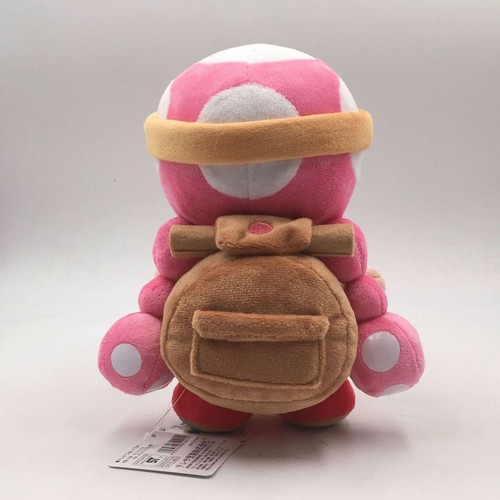 Toadette in Captain Toad Treasure Tracker Super Mario Bros Plush Toy Stuffed 8" - Picture 4 of 4