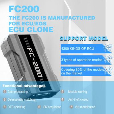 CGDI FC200 Progarmmer Full Version For 4200 EGS Upgrade of AT200 US Stock
