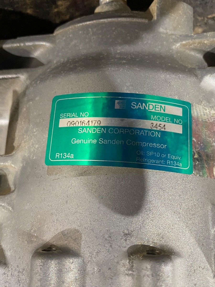 Sanden 3454 A/C Compressor 171456800C | eBay