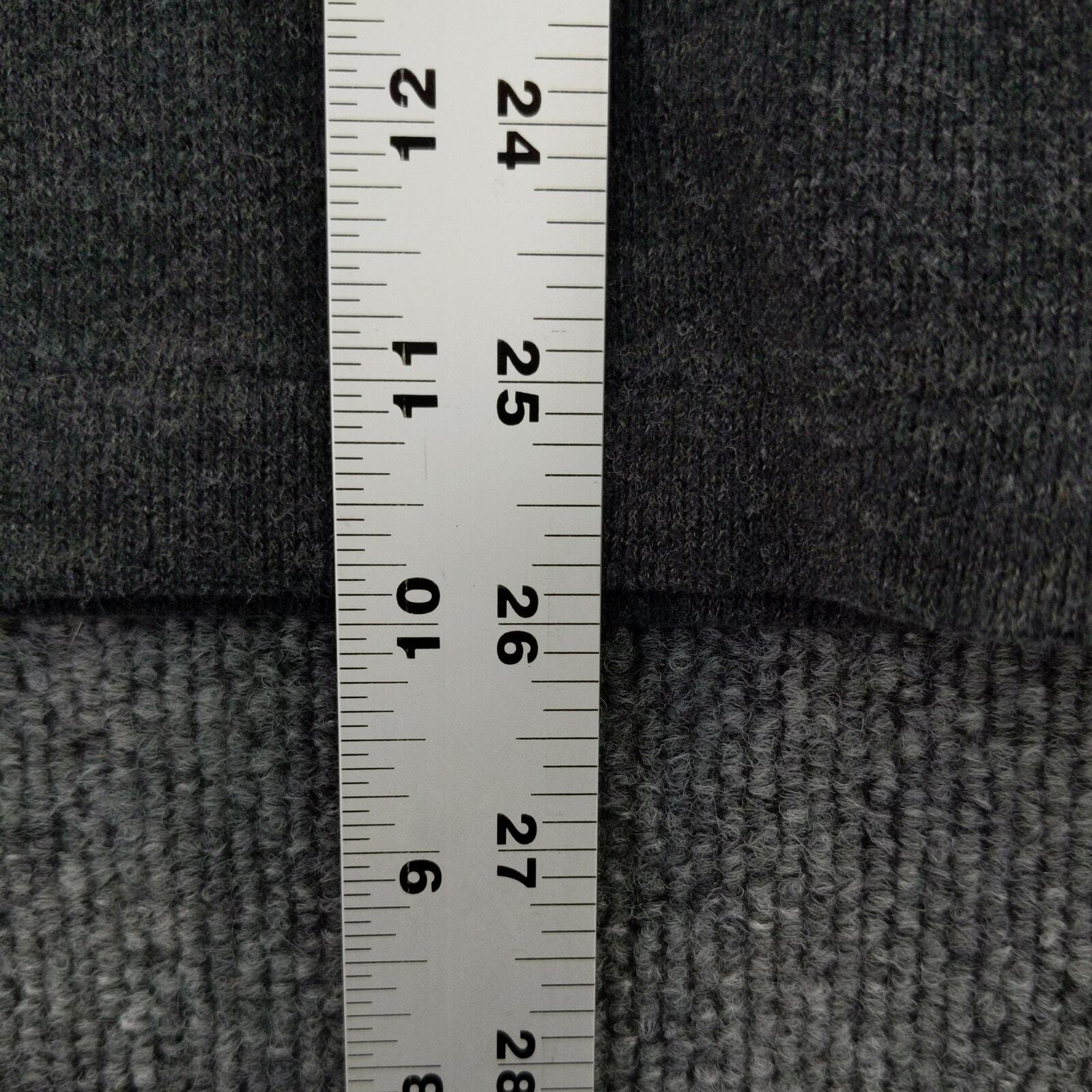 Polo Ralph Lauren maglione 1 4 zip taglia L grigio ricamato verde pony