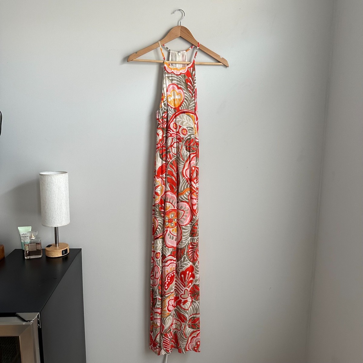 chinese dress ladies La Lune Ruched Halter Maxi Dress | Graphite | Dresses