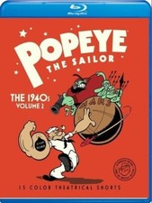 BLU-RAY Popeye the Sailor: The 1940s: Volume 2 NEW