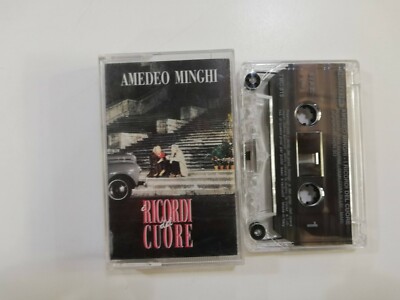 MC AMEDEO MINGHI Erinnerungen des Herzens 92 FONIT ZITTER TMC 315 MUSIKKASSETTE MC 