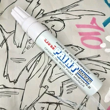 WHITE Uni PAINT PX-30 8mm Broad Chisel Tip Oil-Based Paint Marker Graffiti Art