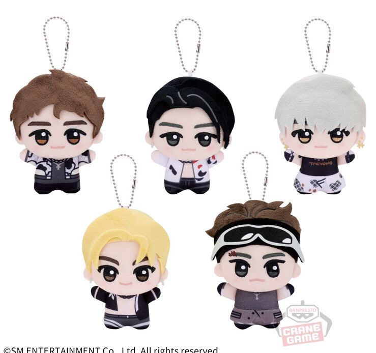 NCT 127 イリチル ジャニ ヨンホ ぬいぐるみ Doll 20cm NCT 127 x Bandai Namco Official Mascot Doll – K-STAR