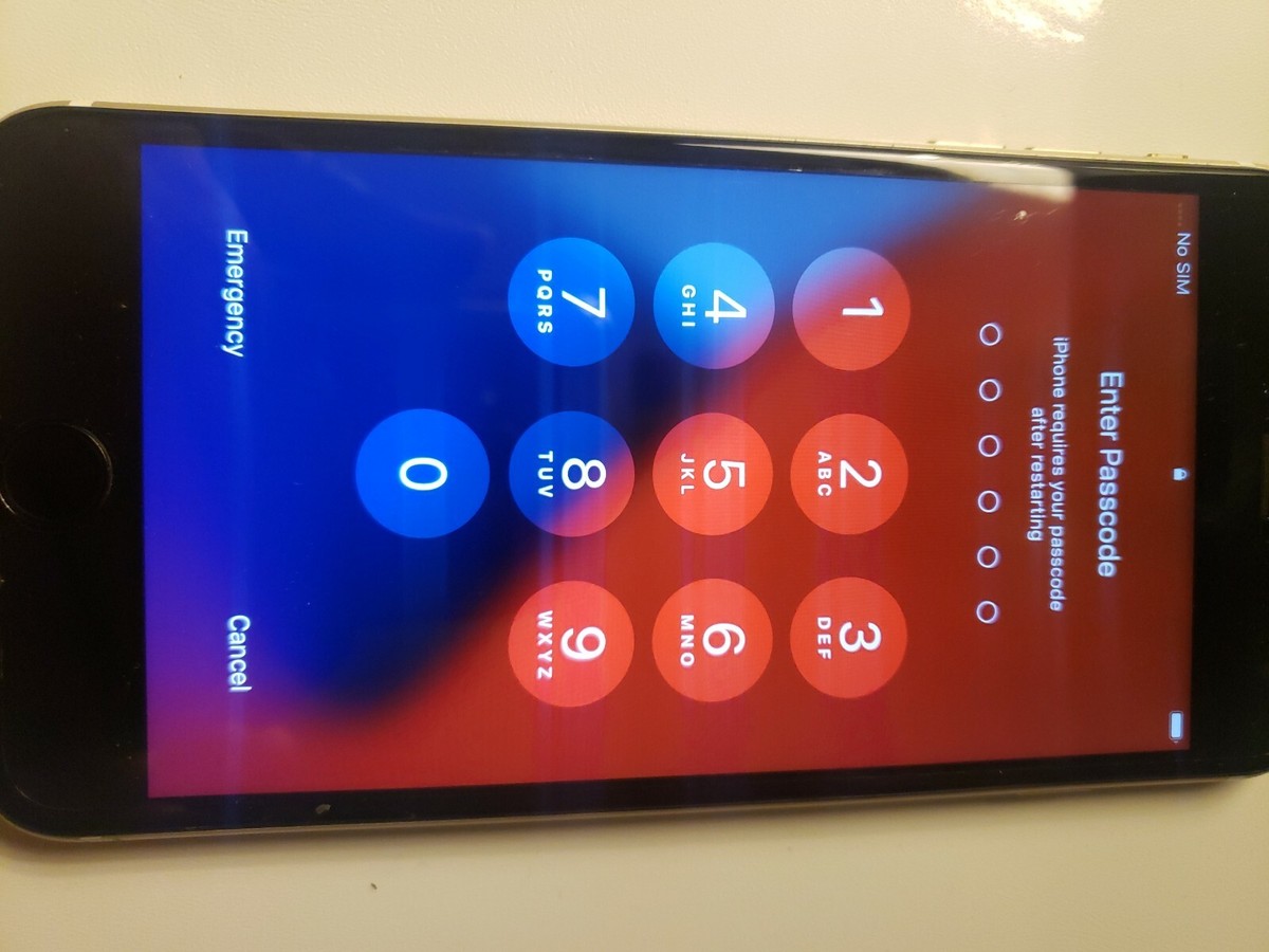 Apple iPhone 6s Plus - 64GB - Silver (Unlocked) A1634 (CDMA + GSM