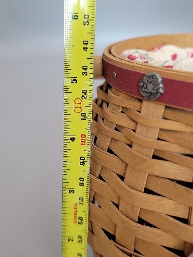 Longaberger Basket Pasadena Tournament of Roses Tie-on Liner