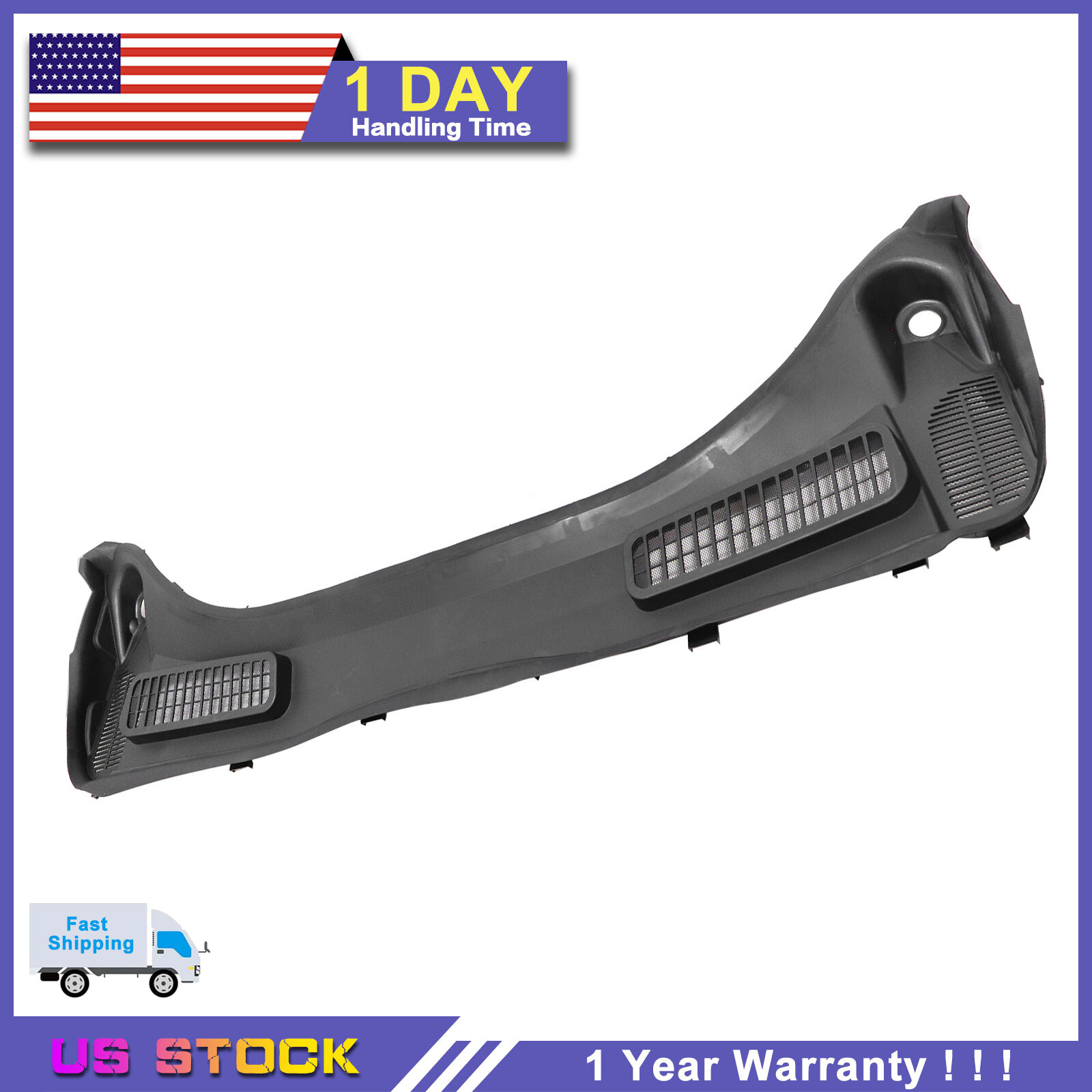 For Ford Escape 2013-2019 CJ5Z78022A68A Front Windshield Wiper Cowl Grille Panel
