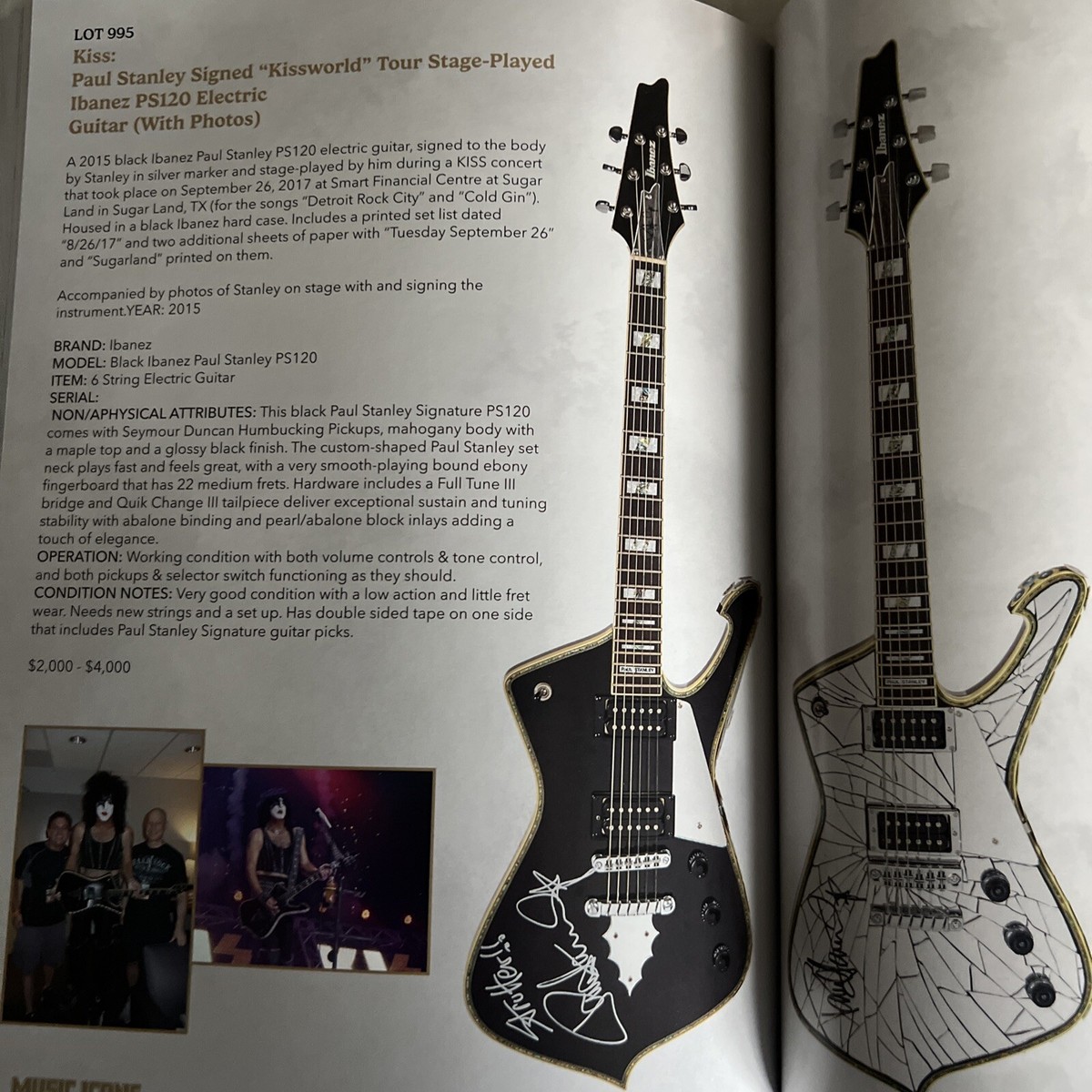 ジュリアンズオークション 音楽アイコン カタログ Julian's Auctions Music Icons May 19–20 2023 Two Catalogs in