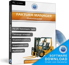Gabelstapler Reparatur Rechnungsprogramm,Software,Ersatzteile Bestand + Kunden