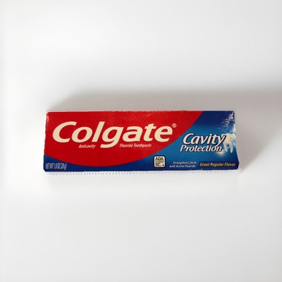 24X!  Travel Size Colgate Cavity Protection Toothpaste - 1.0 0Z Anticavity