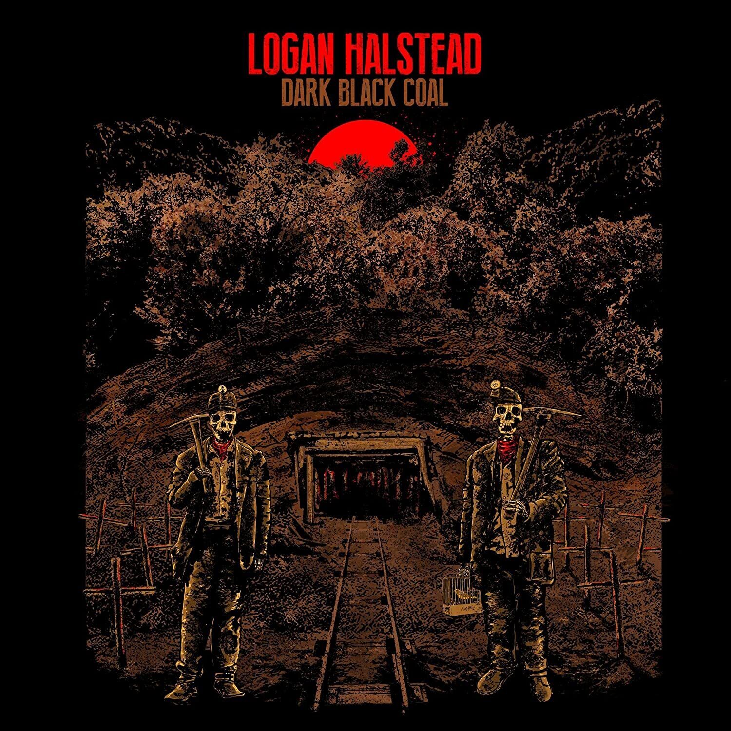 Logan Halstead Dark Black Coal (CD) Album
