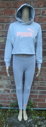 Girls Kids Puma Grey Leggings & Top Sz Top age Uk 11/12 Leggings age 13/14 - Picture 13 of 17