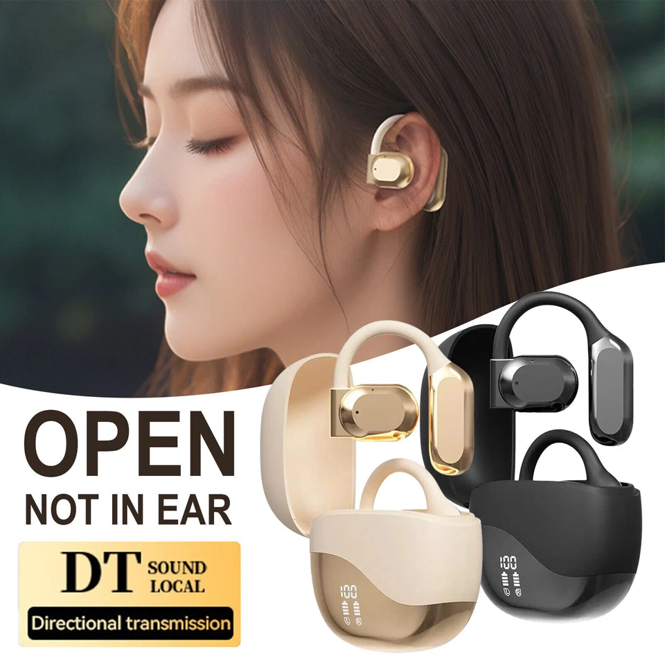 Real Time Language Translator Earbuds Open Ear AI Translation Earbuds