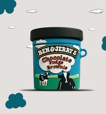 Apple Silicone AirPods Case CUTE Ice Cream Protective Case INSTAGRAM GIFT