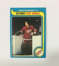 1979/80 Topps #122 Jim Rutherford Red Wings   Near Mint