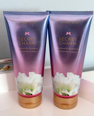 2x Victoria's Secret SECRET CHARM Ultra-Moisturizing Hand Body