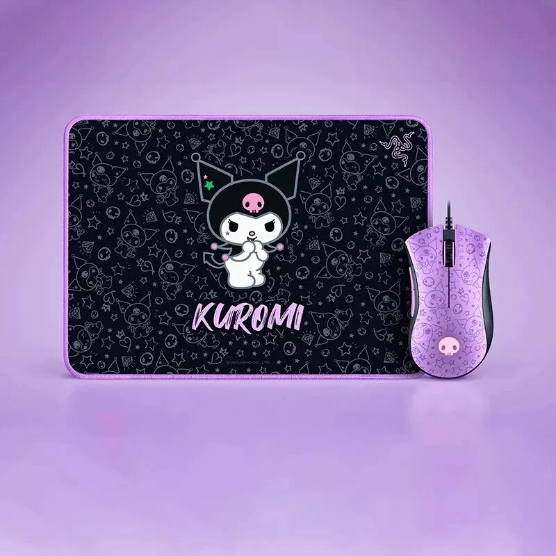 Razer x Sanrio Kuromi Gaming Mouse and Mechanical Keyboard & Headset Bundle - Image 2 of 4