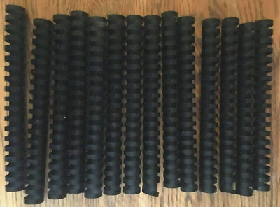 Plastic binding spines 1'' 200 sheets 19 rings Lot of 14