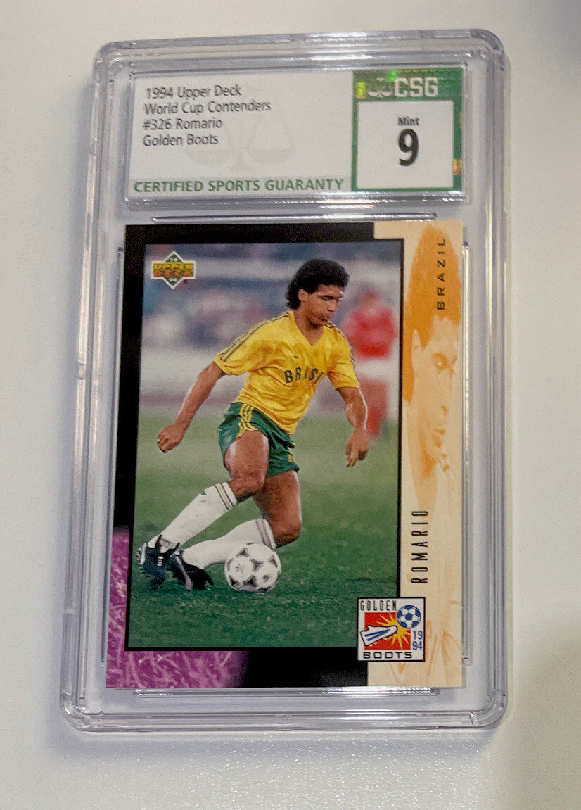 1994 Upper Deck World Cup Contenders Romario #326 Brazil Golden