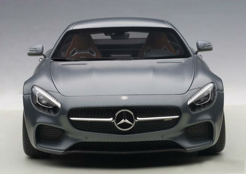 MERCEDES-BENZ AMG GT S MATT GRAY DESIGNO BY 1:18 AUTOart 76312 NEW