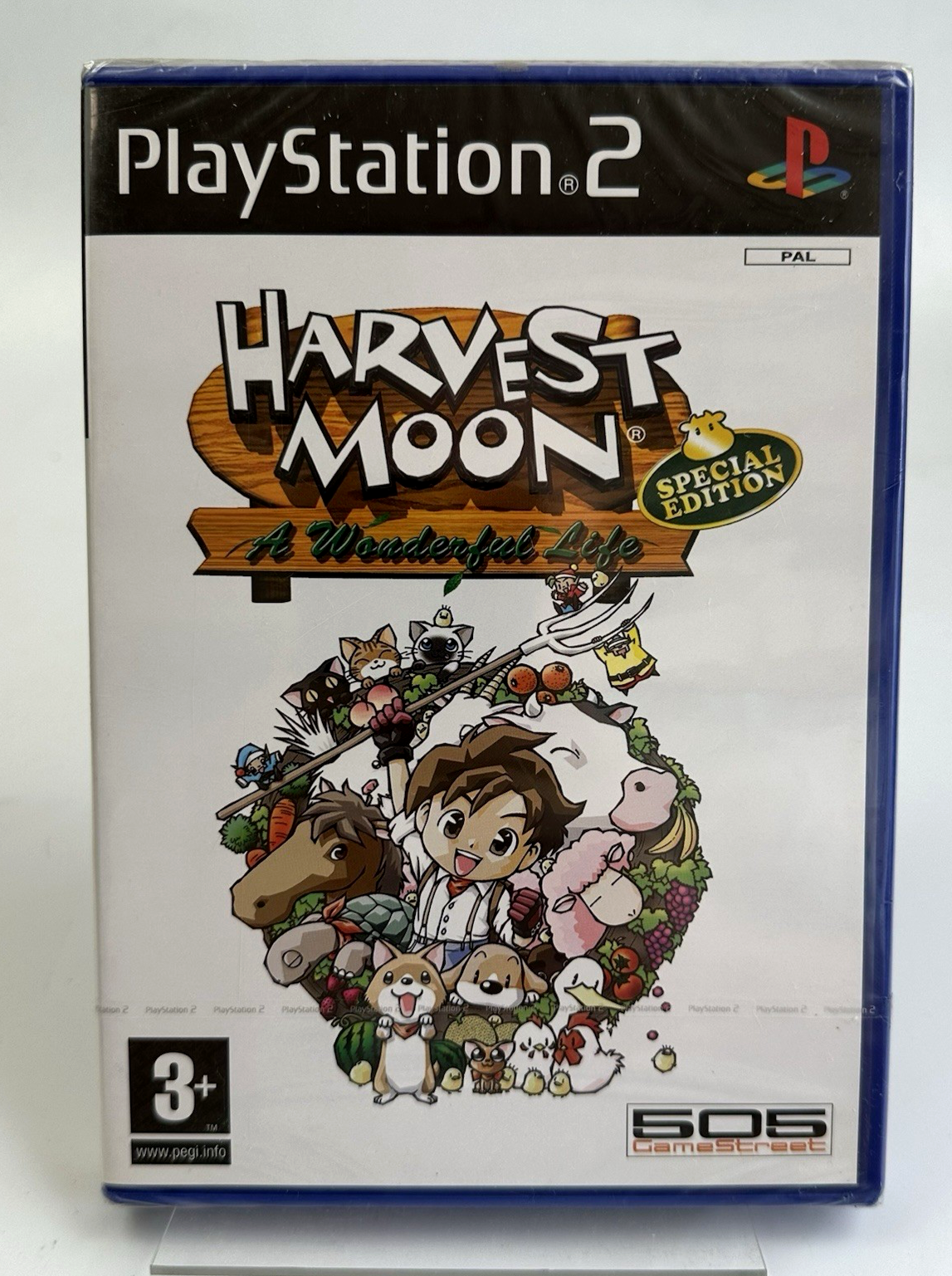 PS2 Harvest Moon - Italian, New And Factory Sealed