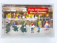 Preiser 10627 Ho 1:87; Weihnachtsbaumverkauf , Neu & Ovp