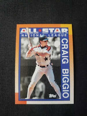 1990 Topps Craig Biggio Houston Astros #404 | eBay