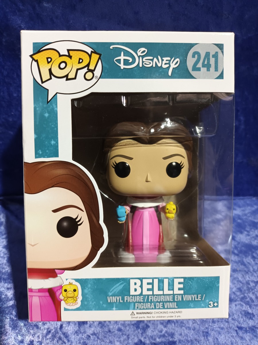 Funko Pop Vinyl Beauty and the Beast 241 MIB Belle with birds with