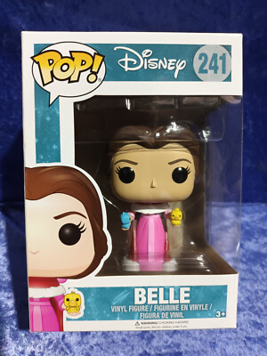 Funko Pop Vinyl Beauty and the Beast 241 MIB Belle with birds with