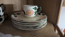 Villeroy & Boch Geschirrserie „Wild Rose" Kaffee und Frühstückservice