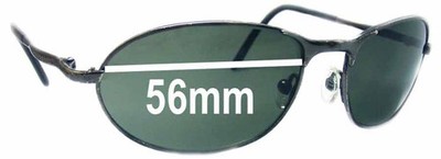 SFx Replacement Sunglass Lenses fits Serengeti Hurikanu - 56mm Wide
