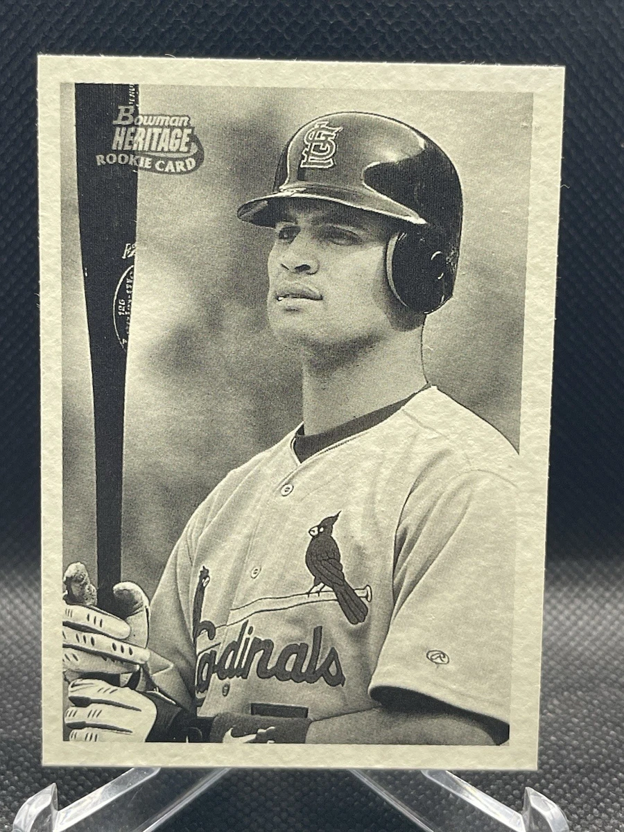 Bowman Albert Pujols Rookie Baseball Sports Trading Cards