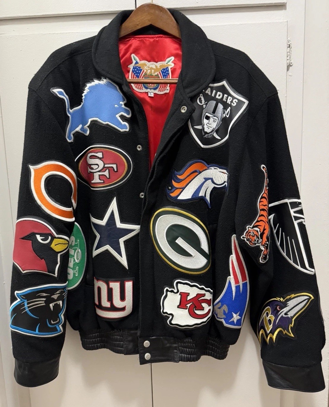 Jeff Hamilton retro NFL - All Logos +Redskins