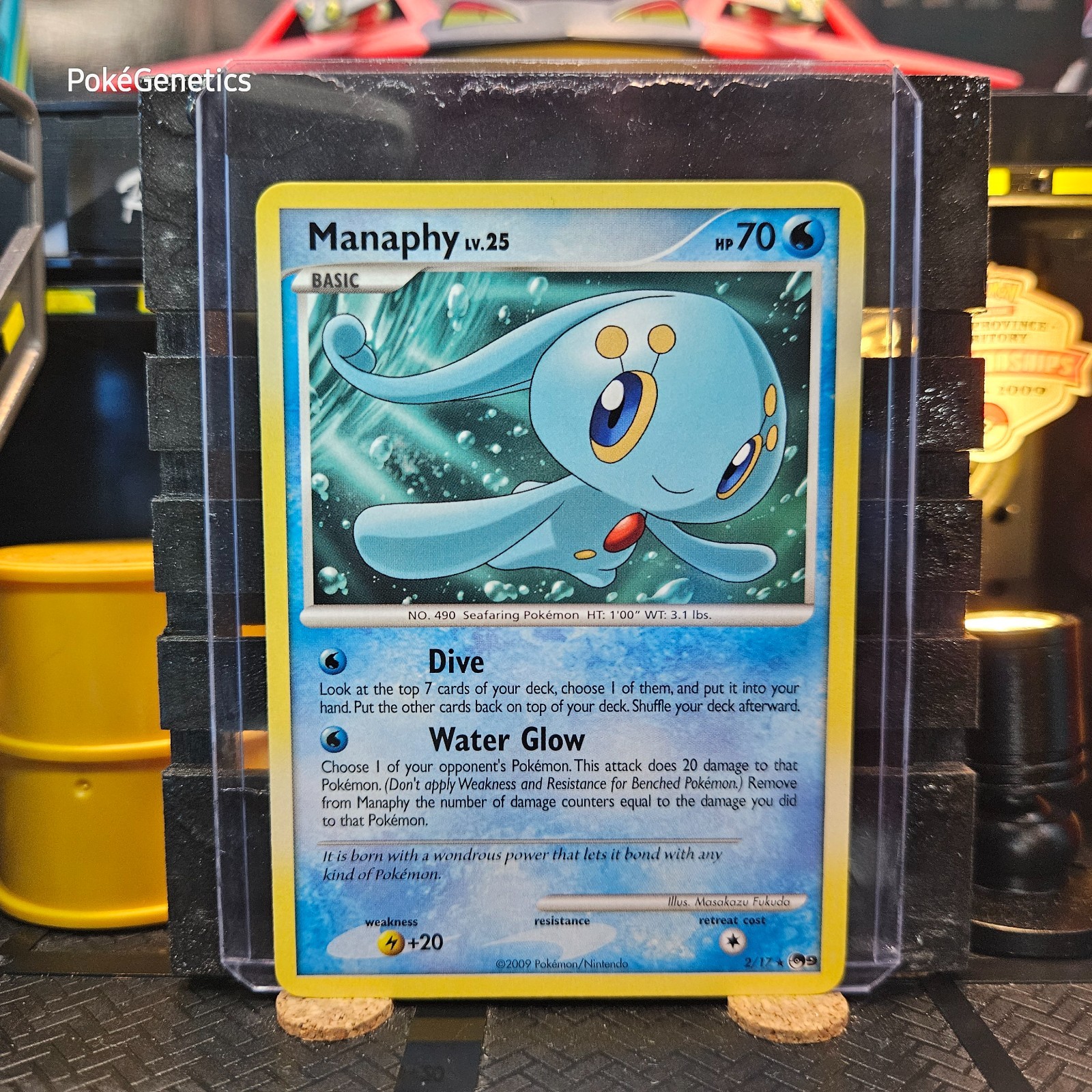 Manaphy POP Series 9 Promo Pokémon TCG 2/17 Rare
