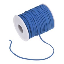 Kunstlederband 2,6 mm 50 Yds Himmelblau für DIY Schmuckherstellung