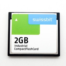 Swissbit SFCF2048H1BO2TO-I-M0-543-ALU 2GB Industrial Compact Flash Card