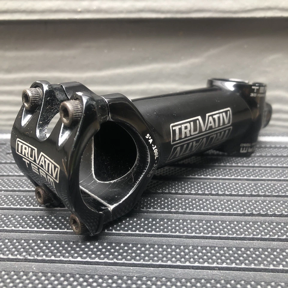 Truvativ Stem TEAM Vintage 100mm 31.8 clamp 5° Rise 3D Forged 7050 AL - Image 3 of 4