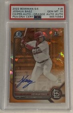 2022 Bowman Sapphire Edition Baseball Cards Checklist 25