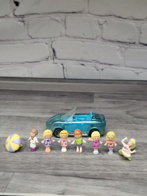 Vintage 90's Polly Pocket Bluebird Replacement Dolls Bella Blonde Figure Lot