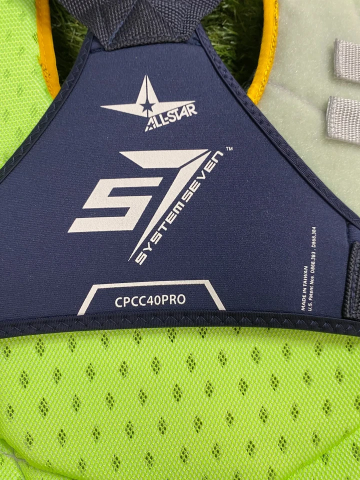 Protector de pecho personalizado All Star System 7 ejes Catcher (nuevo) Foto 3 de 3